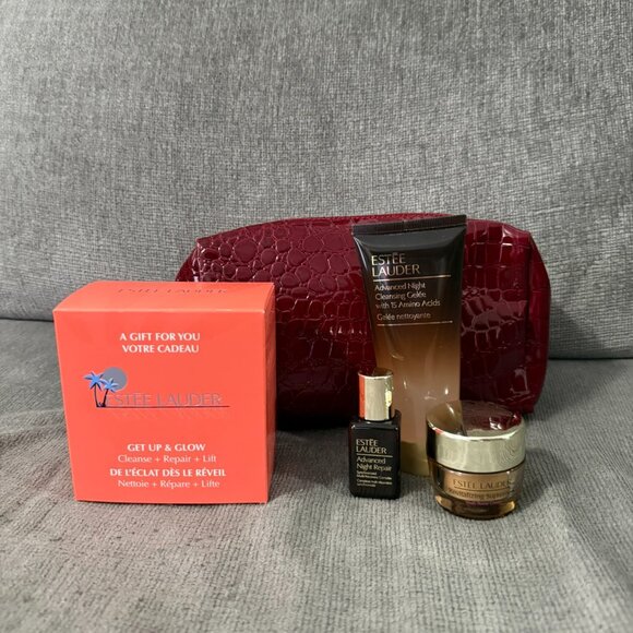 Estee Lauder Cleansing, Revitalizing supreme cream, Advance Night Repair Set - Picture 1 of 9